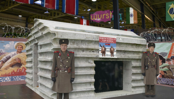 North Korea at Luxembourg Bazar International