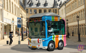 Bus for Luxembourg's Grand Duke Henri