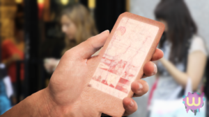 Teen's phone now a part of his hand