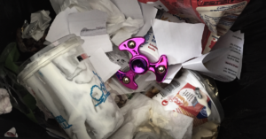 Luxembourg hand spinner rubbish
