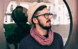 Luxembourg man scarf