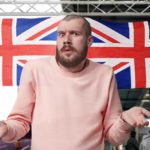 British stand at International Bazaar to be half inside, half outside