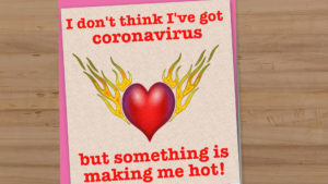 Coronavirus card