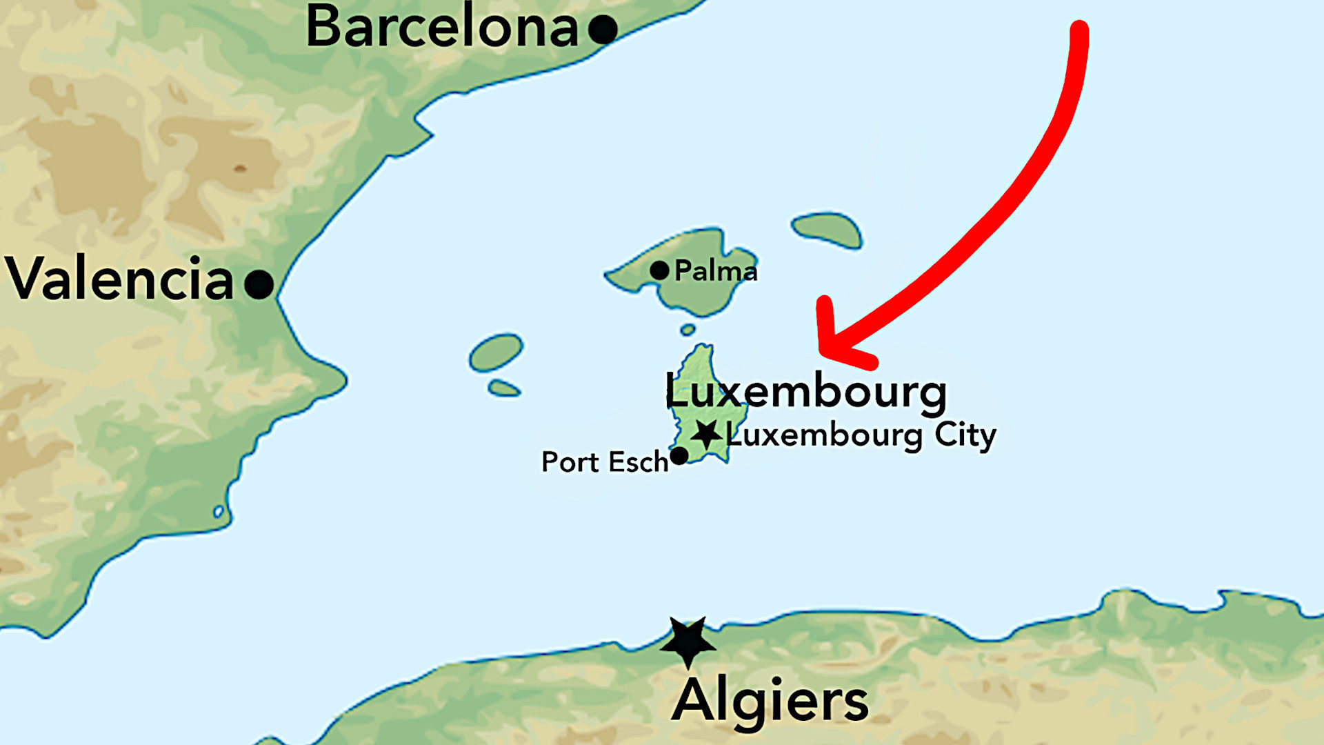 Luxembourg relocated