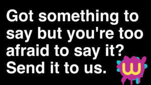 Wurst rant opinion anonymously