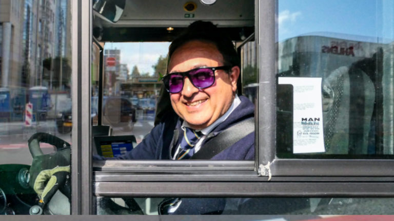 Luxembourg bus drivers all friends with each other