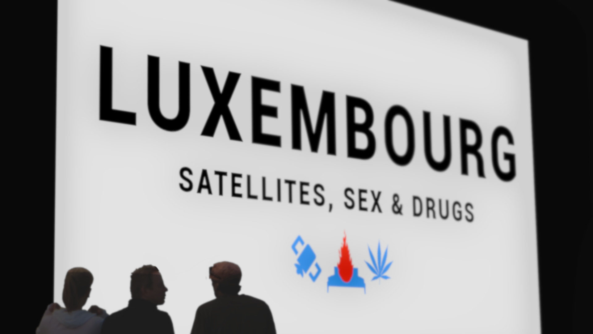 Luxembourg nation-branding slogan satellites, sex, and drugs