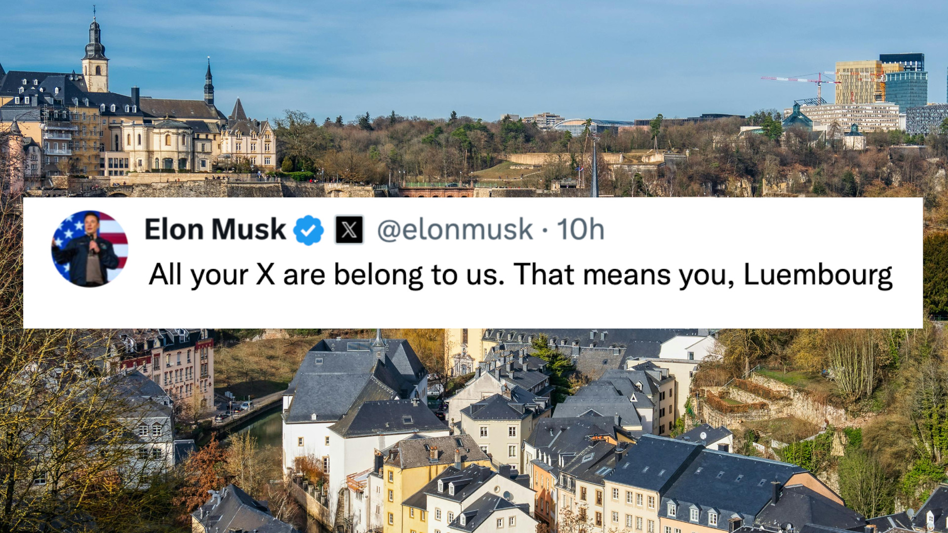 Musk tells Luxembourg to stop using letter X in name