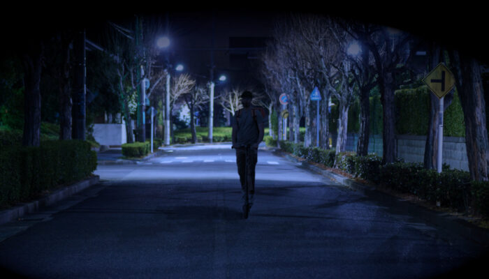 Food delivery driver scooter Luxembourg