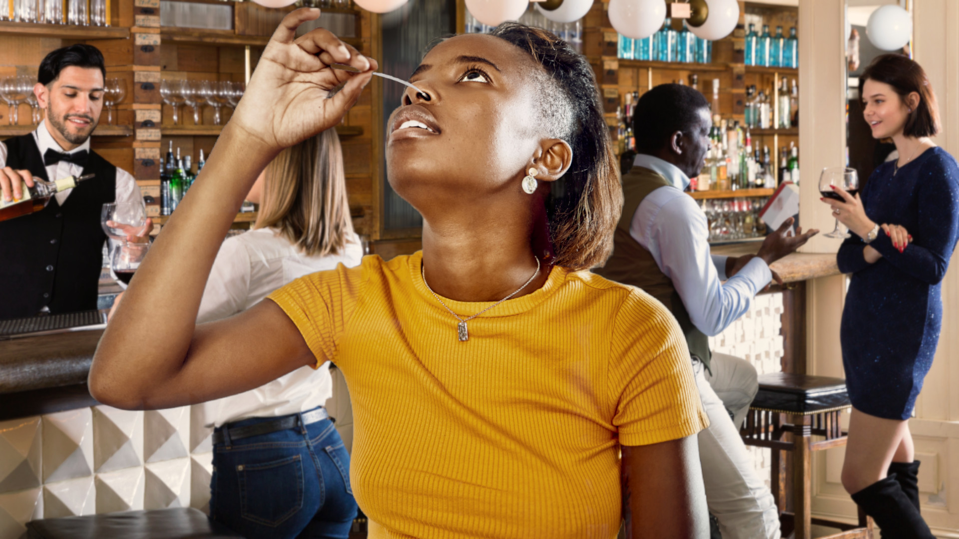 Nasal swab Luxembourg restaurant